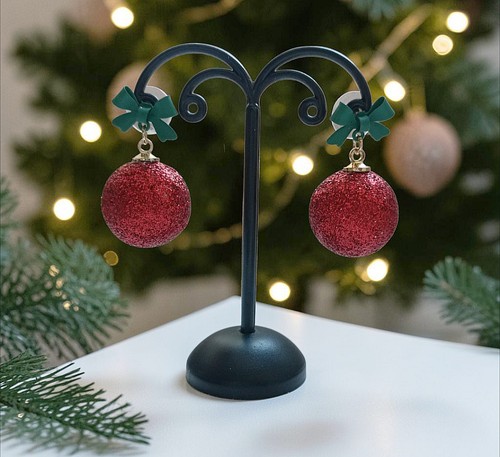 Ohrringe christbaum kugeln - ,