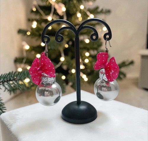 Ohrringe christbaum kugeln - , -kugeln