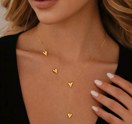 Edles frau gold - gold, halskette